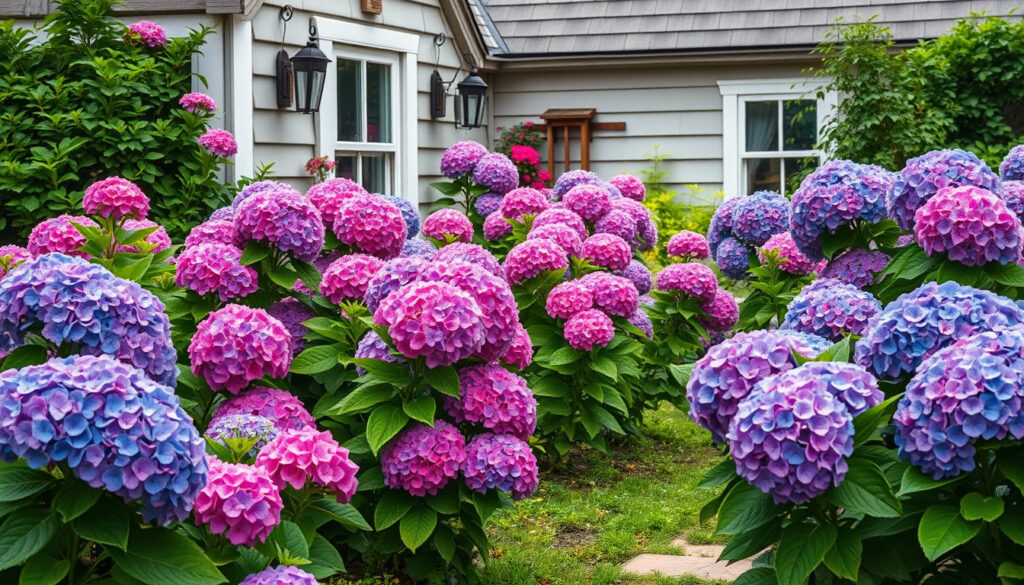 Exploring the Charm of a Connecticut Cottage Garden: A Blooming Hydrangea Haven