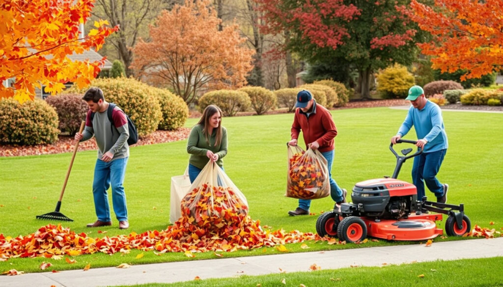 Leaf Matters: Raking, Baging, or Mulching - What's Your Best Bet? Plus, Tips for Your Final Mow of the Season!