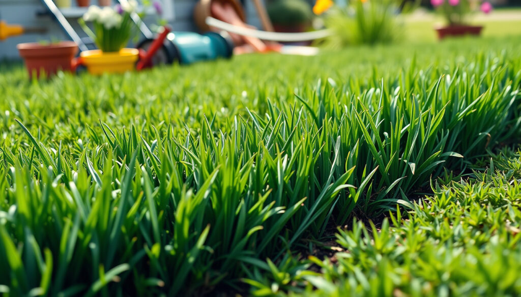 Nurturing Your Lawn: Spring Seeding, Sharp Blades, and Solving Dark Green Dilemmas