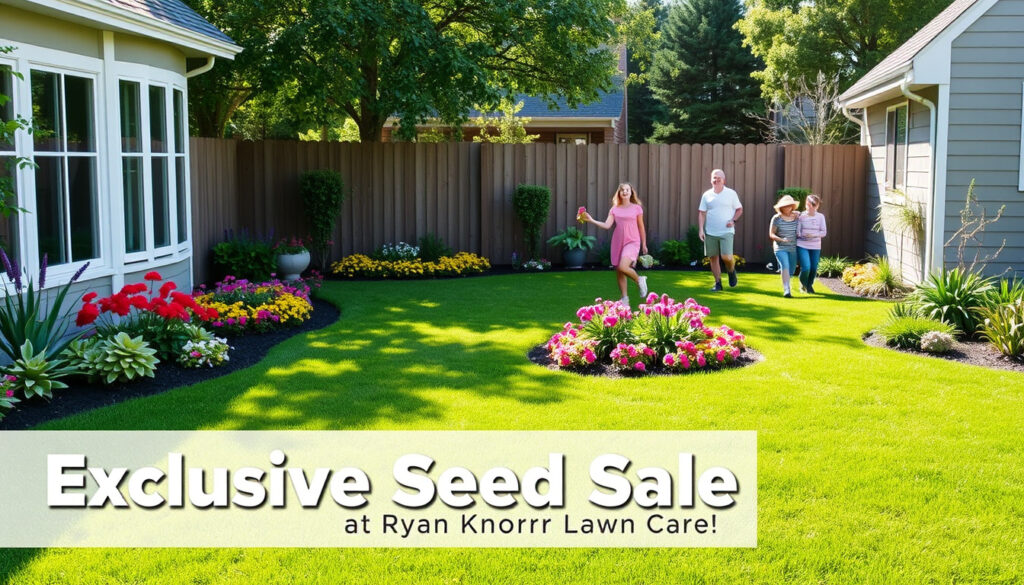 Transform Your Lawn in Just One Year: Don't Miss Our Exclusive Seed Sale at Ryan Knorr Lawn Care!