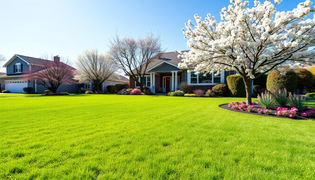 Transforming Our Front Lawn: A Stunning Spring Seeding Journey Unveiled!