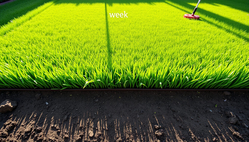 Transforming Your Lawn: The Exciting Journey of Mowing New Grass in Just One Week!