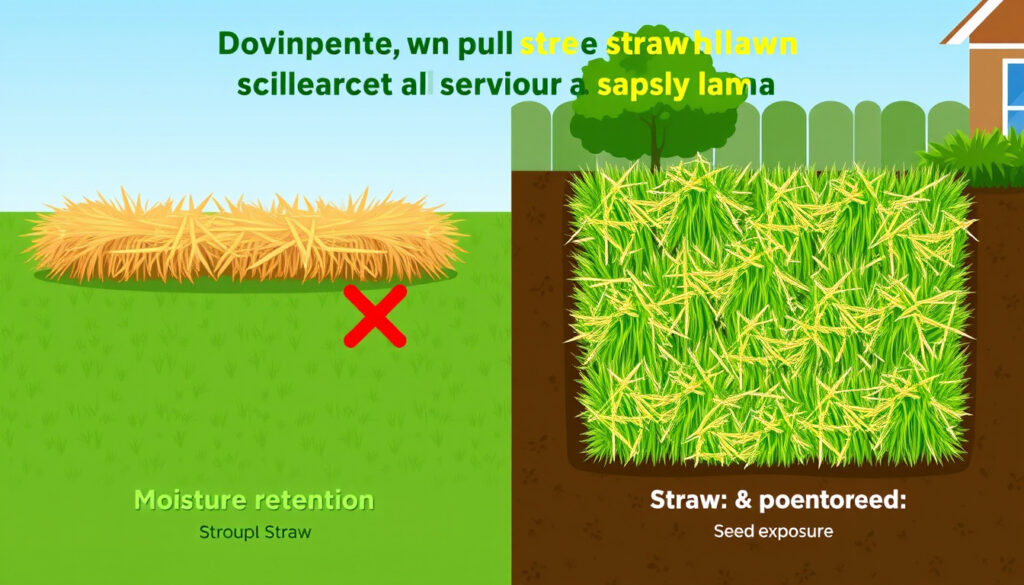 Unveiling the Truth: The Case Against Straw Blankets on Freshly Seeded Lawns